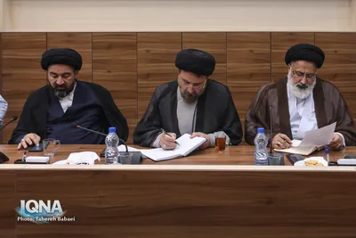 نشست هماهنگی مراسم اربعین تدفین رهبر شهید انقلاب