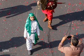 راهپیمایی نمادین قافله اسرای کربلا
