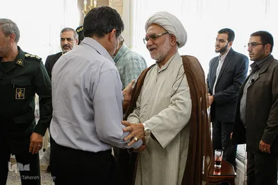 دیدار نمایندگان جامعه قرآنی با خانواده شهید مدافع حرم علی آقا عبداللهی
