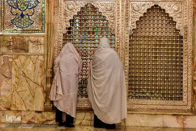 تجدید میثاق خدام امام رضا با حضرت شاهچراغ (ع)
