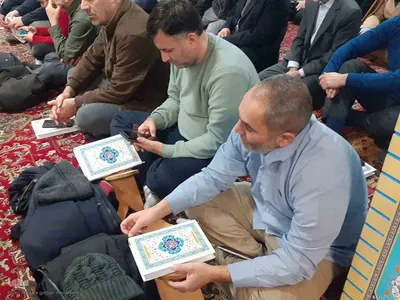 محفل انس با قرآن کریم در اهر