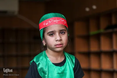 مراسم شیرخوارگان در حرم مطهر شاهچراغ(ع)