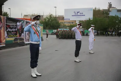 مراسم گرامیداشت روز ارتش در مشهد