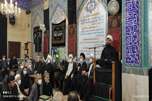 مراسم گرامیداشت چهلمین روز ارتحال آیت‌الله علوی گرگانی درگرگان برگزار شد