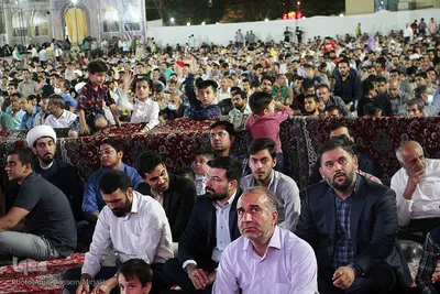 اجتماع بزرگ زیر سایه خورشید در امامزاده سید جعفر محمد(ع) یزد‎‎