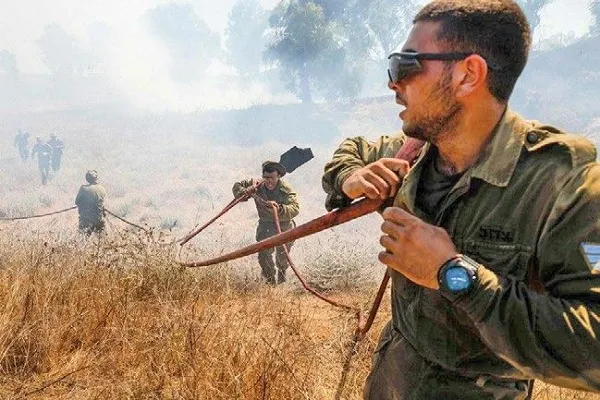پرتاب بالن‌های آتش‌زا به جنوب فلسطین اشغالی