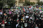 راهپیمایی و گردهمایی «بانوان فاطمی» در شیراز