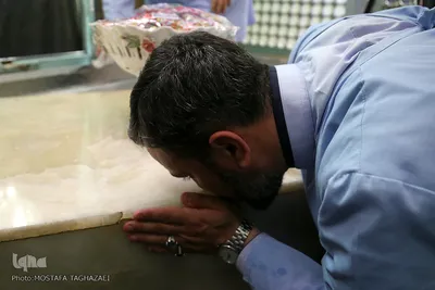 مراسم غبارروبی حرم مطهر امامزاده حسن حسنی(ع)