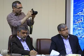 بازدید محمدخدادی مدیر عامل خبرگزاری ایرنا از تحریریه خبرگزاری بین المللی ایکنا