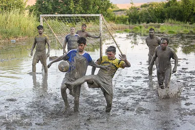 مسابقات فوتشال شیرازی در روستای «درب قلعه» استهبان