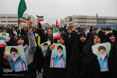 راهپیمایی مردم مشهد در پی حوادث اخیر