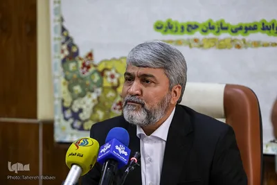 نشست خبری رئیس سازمان حج و زیارت