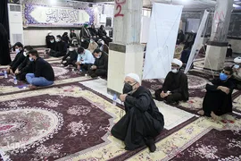 مراسم بزرگداشت مرحوم آیت‌الله محمدسعيد حكيم، از مراجع نجف اشرف در اهواز