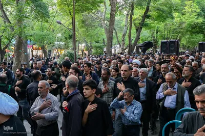 قافله سوگواری امام صادق (ع) در اصفهان