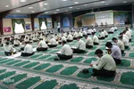 جز‌ء‌خوانی قرآن توسط نیروهای انتظامی _ بیرجند