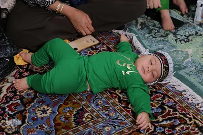مراسم شیرخوارگان حسینی در یاسوج