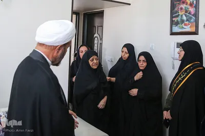 دیدار با خانواده شهید غلام‌عباس عباسی‎