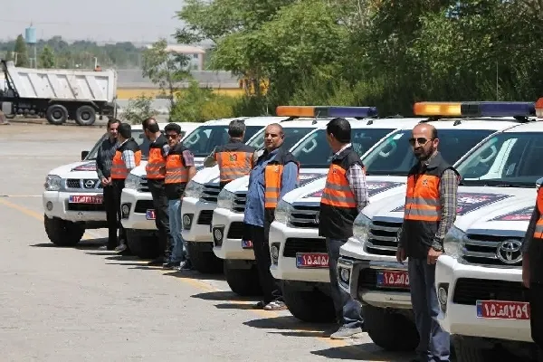 خدمت‌رسانی راهداران چهارمحال‌وبختیاری به زائران اربعین