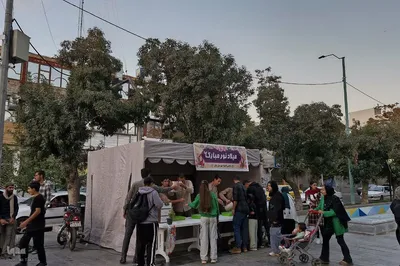ایستگاه صلواتی به مناسبت ولادت امام حسن عسکری(ع) در ملایر‎