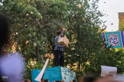 شادپیمایی شیرازی‌‌ها در عید غدیر‎