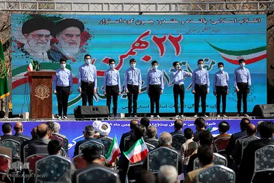 مراسم یوم الله ۲۲ بهمن در شیراز