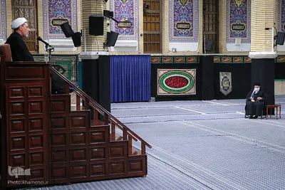 عزاداری شام شهادت حضرت فاطمه ‌زهرا (س) در حسینیه امام خمینی(ره)