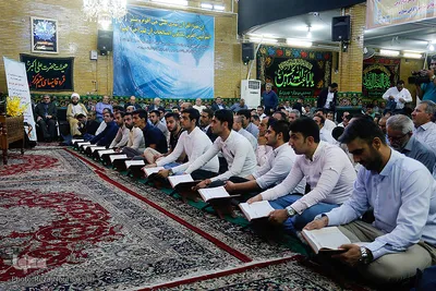 مراسم تجلیل از سه دهه فعالیت قرآنی حاج اصغر خانوردیلو