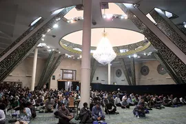 مراسم معنوی دعای عرفه در دانشگاه تهران