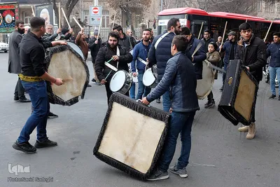 مراسم شاه حسین گویی در سوگ شهادت سردار سلیمانی
