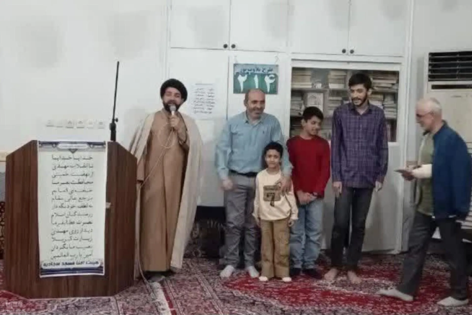 جشن روز جوان در مسجد سجاد‌یه روستای زنگیان برگزار شد