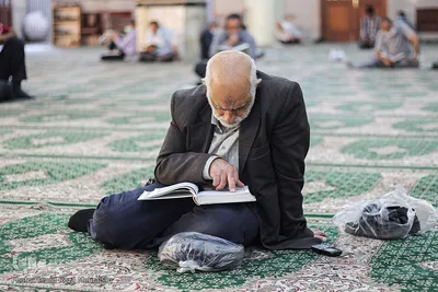 مراسم جز خوانی در حرم حضرت عبدالعظیم حسنی