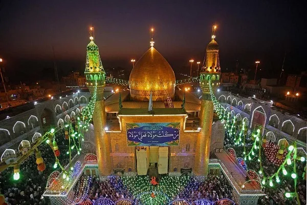 تمدید تعطیلات رسمی در نجف به مناسبت ولادت امام علی(ع)