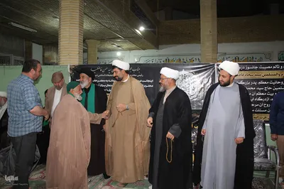 مراسم سالگرد ارتحال آیت الله سید رضا فاضلیان و آیت الله جلال الدین گنبدی