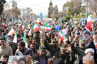 راهپیمایی ۲۲ بهمن در شیراز