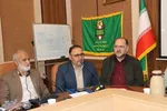 نشست مشترک رئیس دانشگاه مازندران با اعضای دفتر حفظ آثار و نشر ارزش‌های دفاع مقدس شهرستان بابلس
