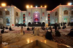 شب قدر کی محفل حرم حضرت عبدالعظیم حسنی(ع) میں