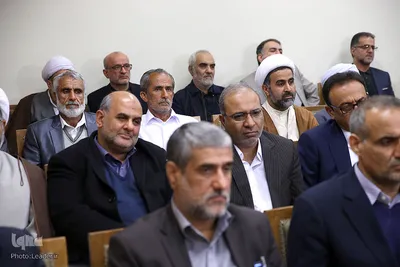 دیدار دست‌اندرکاران کنگره شهدای استان سیستان و بلوچستان با رهبر انقلاب