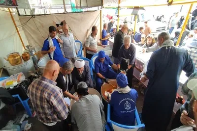 گزارش تصویری فعالیت موکب اوقاف مازندران در شهر مقدس سامرا