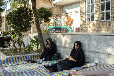 مراسم دعای پرفیض عرفه در گلزار شهدا