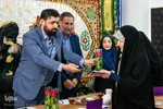 رونمایی از پرچم عفاف زینبی(س)‎