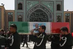 تشییع و خاکسپاری پیکر شهید سرلشکر سلامی