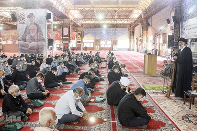 اولین نماز جمعه اهواز بعد از شیوع کرونا