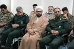 دیدار فرماندهان نظامی و انتظامی با نماینده ولی فقیه در آذربایجان غربی‎