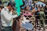 تشییع پیکر شهید علی‌اکبر معصومی‌نژاد در اراک/عکاس:طاها نظیری