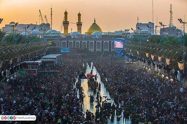 7 آلاف متطوع شارك بخدمة الزائرين في مرقد الامام الحسين (ع) خلال زيارة الاربعين