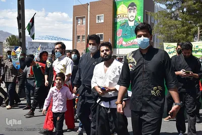 راهپیمایی روز قدس در بیرجند