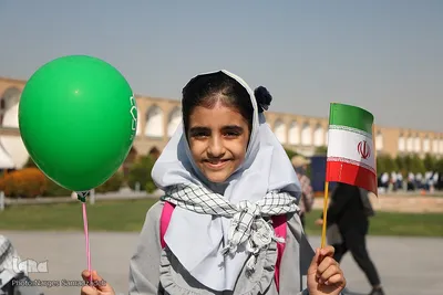 تجمع کودکان اصفهانی در حمایت از کودکان غزه