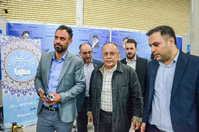غرفه ایکنا در نمایشگاه مطبوعات و خبرگزاری‌های آذربایجان‌شرقی‎