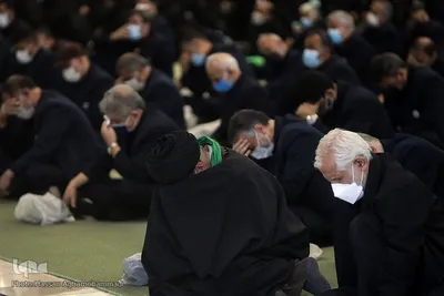 مراسم عزاداری ۱۰هزار خادم یار امام رضا(ع) در مصلی امام خمینی(ره) تهران
