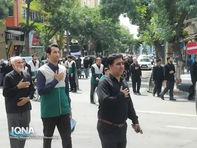 مردم اهر در سوگ شهادت امام رضا(ع) اشک ماتم ریخت
